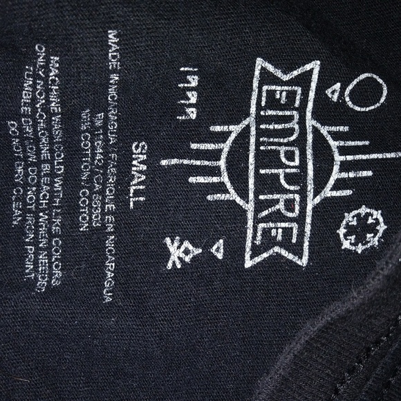 EMPYRE S Black Eye of Providence T-shirt Top - Picture 3 of 3